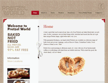 Tablet Screenshot of pretzelworld.com.au